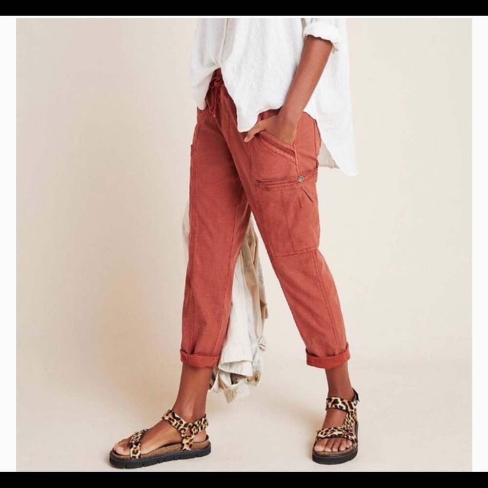 Anthropologie Angela Cargo Pants NWT Sz 27
